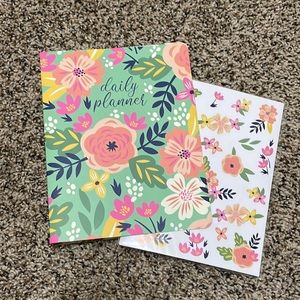 Daily Planner 7x9 with Stickers